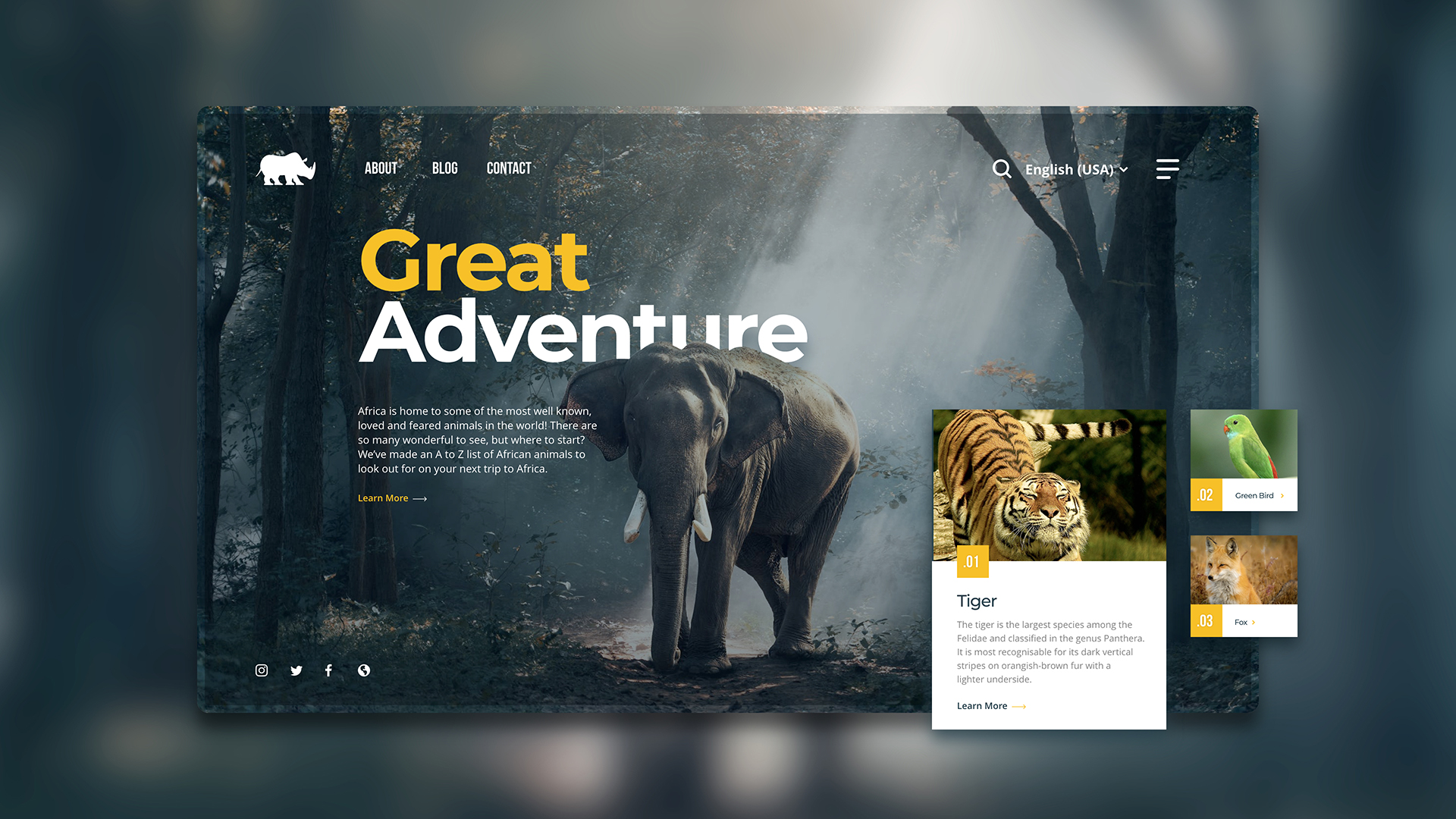 Creative Designs  - Great Adventure Design Page